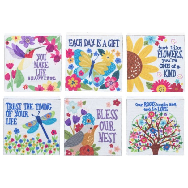 Stitchery Canvas Block Talk Canvas