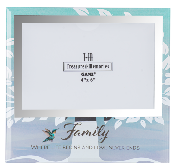 Tree of Life Glass Picture Frame