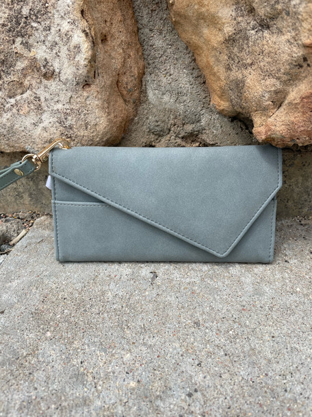 Suede Wallet