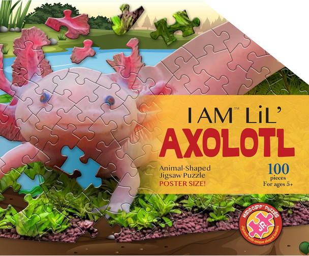 100-Piece Lil' Axolotl Jigsaw Puzzle