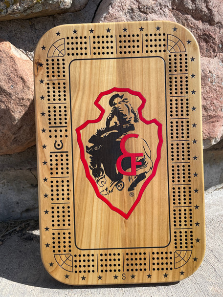 Arrowhead Cribbage Board