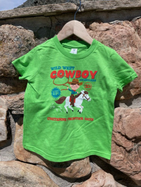 Green Cowboy Adventure T-Shirt