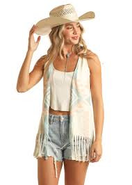 Aztec Fringe Cardigan