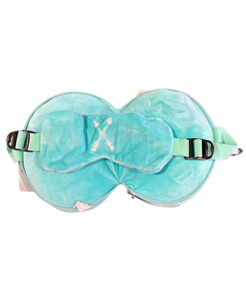 Turquoise Arrow Travel Pillow