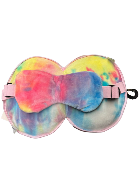 Tie-Dye Feather Travel Pillow