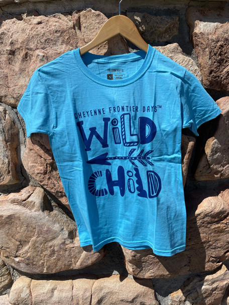 Blue Wild Child T-Shirt
