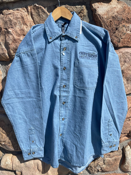 Denim Cheyenne Button Up Shirt