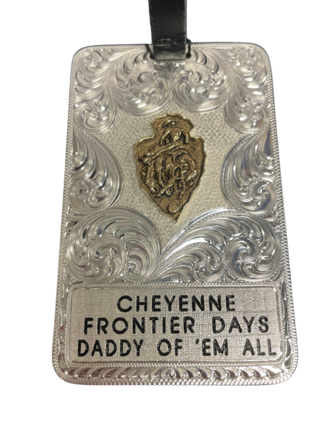 Silver Luggage Tag