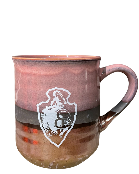 Blue Copper Bottom Arrowhead Mug