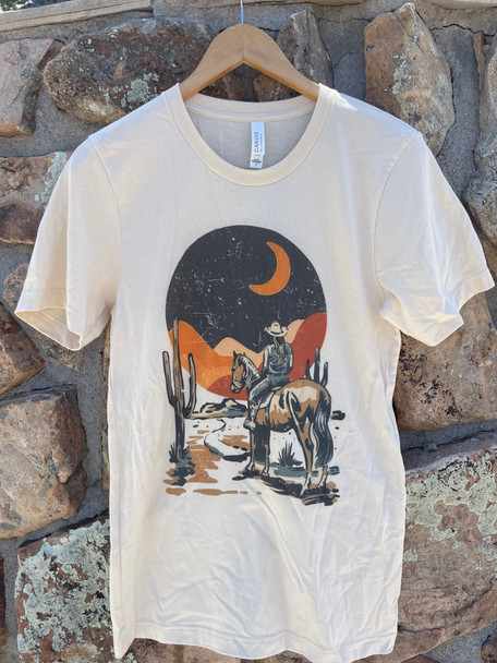 Sunset Cowgirl T-shirt