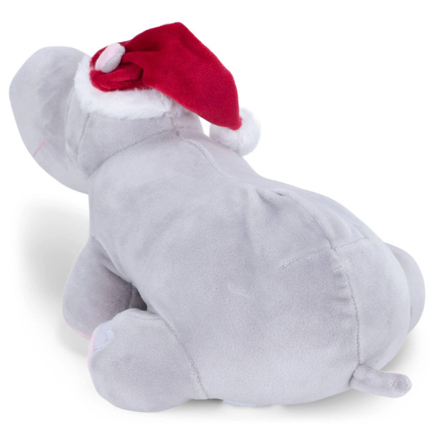 9-inch Plush Christmas Hippo