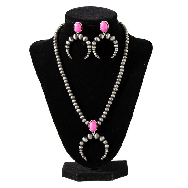 Pink Navajo Pearl Set