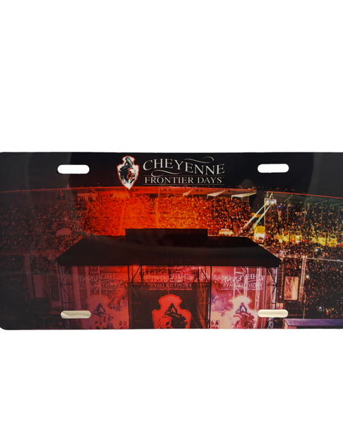 Frontier Nights Souvenir License Plate