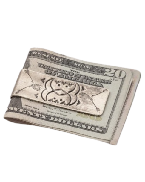 Axe Stamped Money Clip