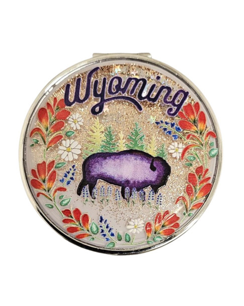 Glitter Compact Wyoming Mirror