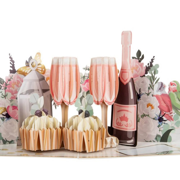 Celebrate Love Paper Pop Up Card