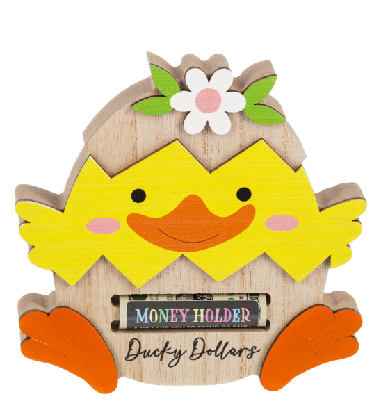 Easter Friends Money Holder Plaques