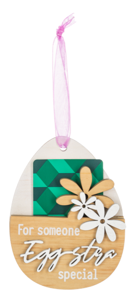 Easter Laser Cut Gift Card Holder Ornaments