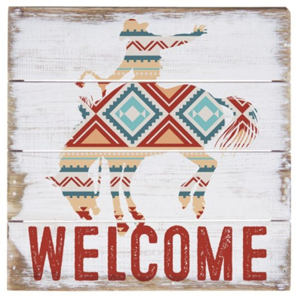 Western Welcome Slotted Board