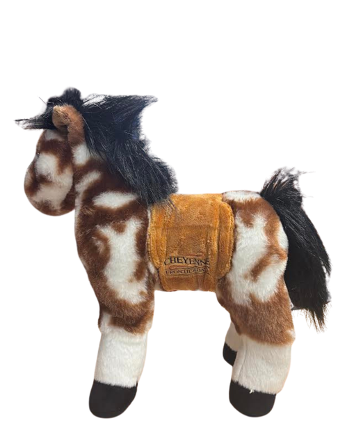 Plush Horse with Saddle