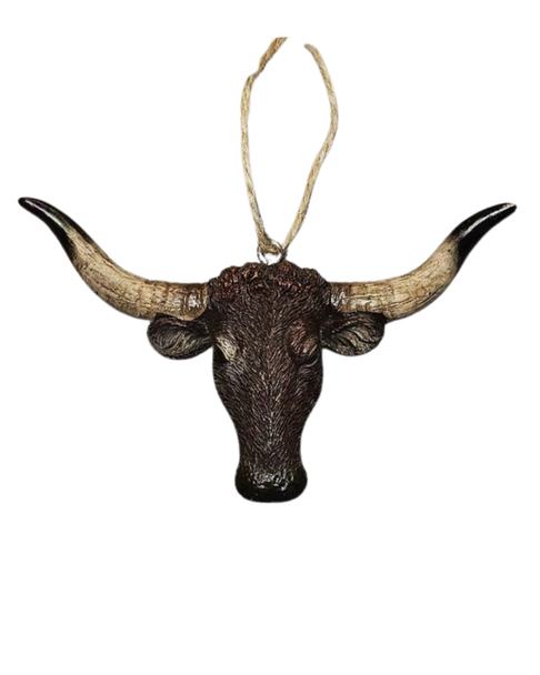 Steer Head Ornament