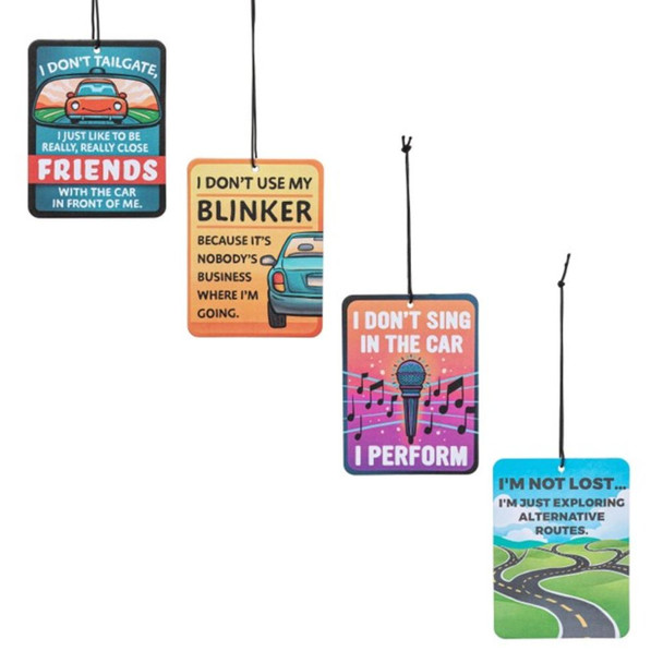 "On the Road Again" Car Freshener