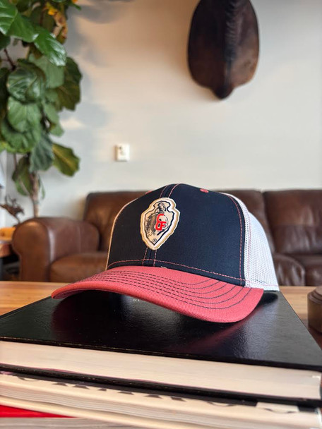 Navy Arrowhead Hat
