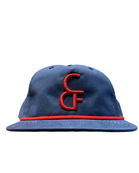 Navy Blue Brand Hat