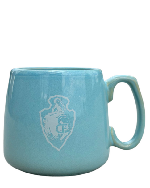 Light Blue 15oz Arrowhead Barrel Mug