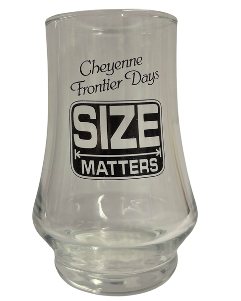 Cheyenne Size Matters Shot Glass