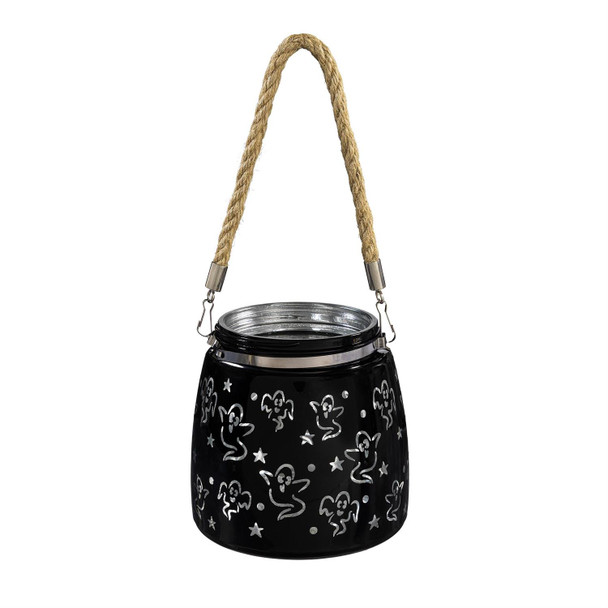 Halloween Jar LED Glass Table Décor
