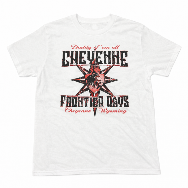 White Cheyenne Graphic T-Shirt