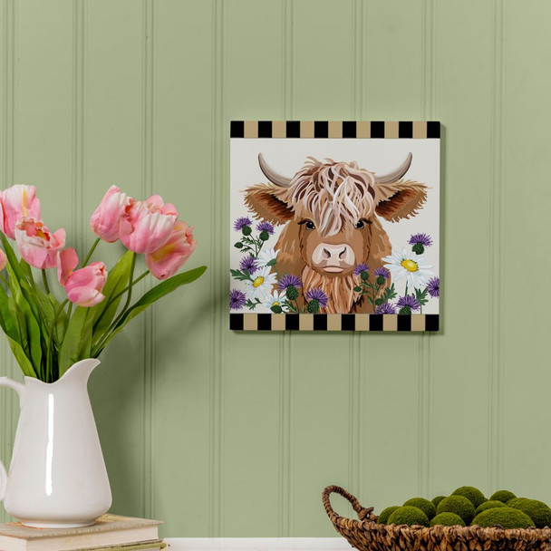 Highland Cow Wall Decor