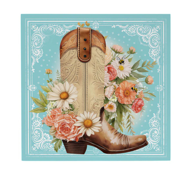 Cowboy Boot Wall Decor