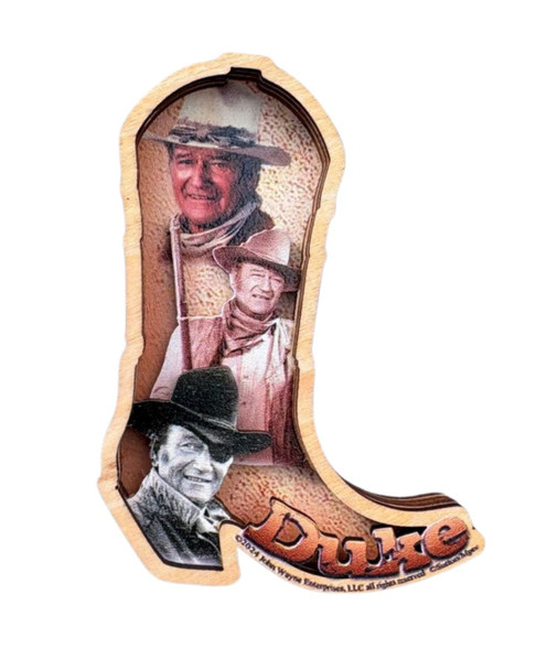 John Wayne Layered Boot Magnet