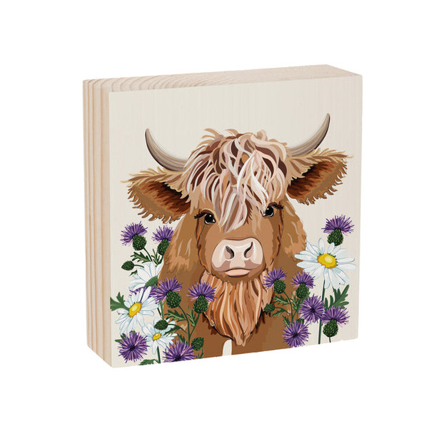 Highland Cow Sign