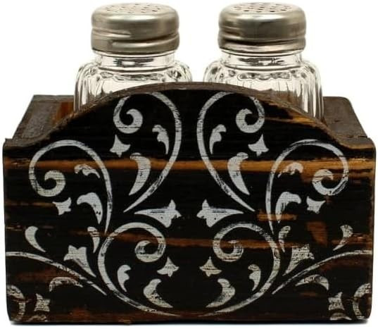 Dark Stain Distressed Shaker set