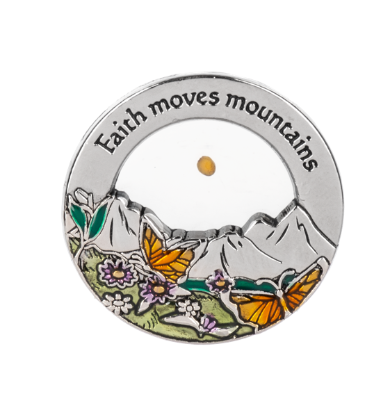 Faith Moves Mountains Charm
