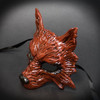 Men's Masquerade Mask | Wolf Animal Masquerade Mask Men Red M31191