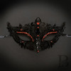 Couple's masquerade masks and matching masquerade masks for prom.