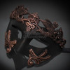 Couple's masquerade masks for masquerade ball. His and her's masquerade masks.
