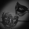 Couple's masquerade masks for men and women masquerade ball party masks