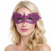 Purple Lace Mask Fifty Shades Inspired Masquerade Mask for Women Venetian Party Eye Mask (no gems)