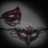 Couple's masquerade masks for masquerade ball party masks.