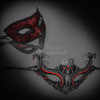 Couple's masquerade masks for masquerade ball party masks.