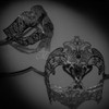 Couple's masquerade masks for masquerade ball. His and her's masquerade masks.