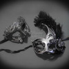Couple's masquerade masks for masquerade ball party masks.
