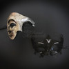 Venetian couple's masquerade masks for masquerade ball. His and her's masquerade masks.