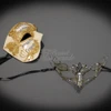 Couple's masquerade masks, Halloween costume masks, masquerade masks for prom and party masks.
