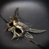 Devil Demon Masquerade Mask Men Gold
